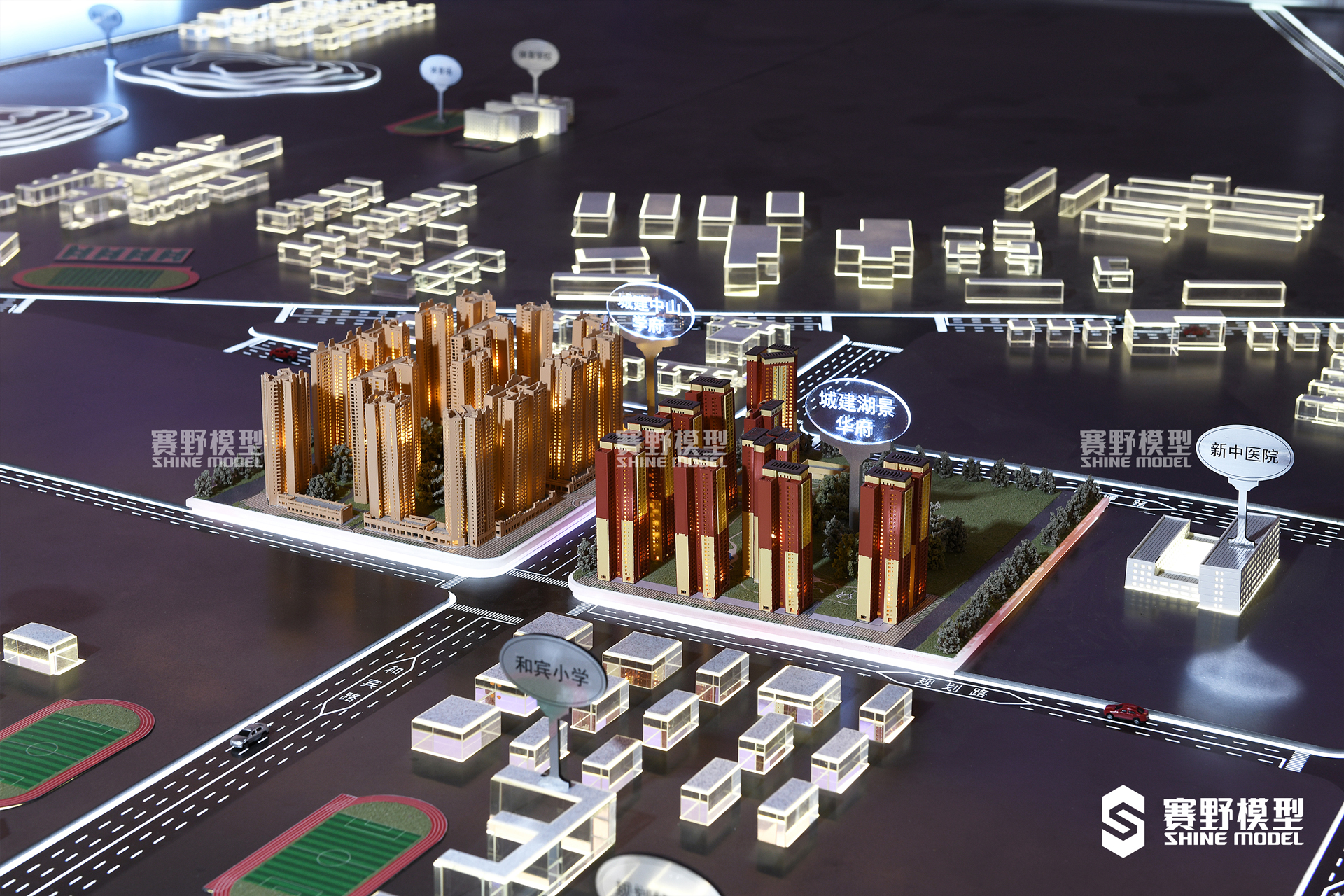宾阳城建区域规划模型