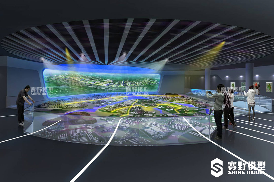 赛野模型企业|互动投影沙盘应用于科技类展厅的三大优势