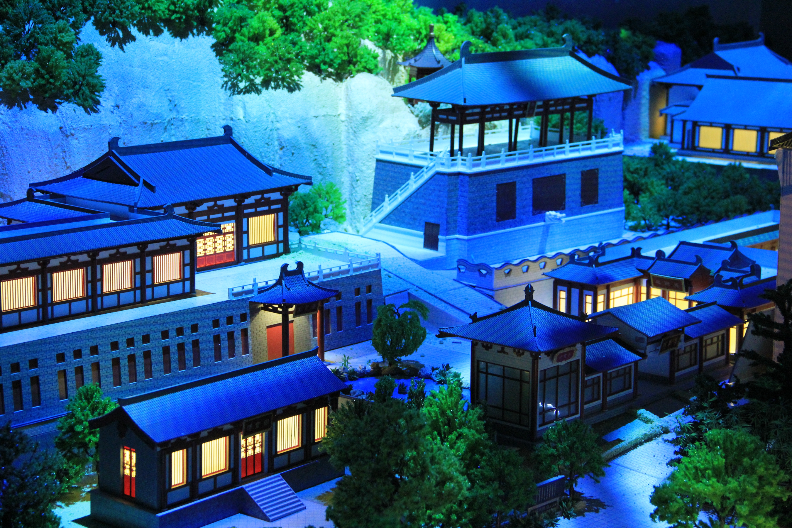 华清宫古建筑模型